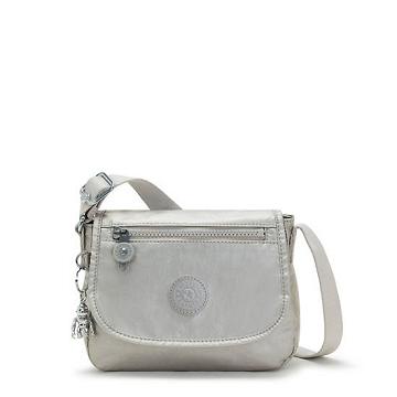 Kipling Sabian Metallic Crossbody Mini Tasker Sølv | DK 1350MQ